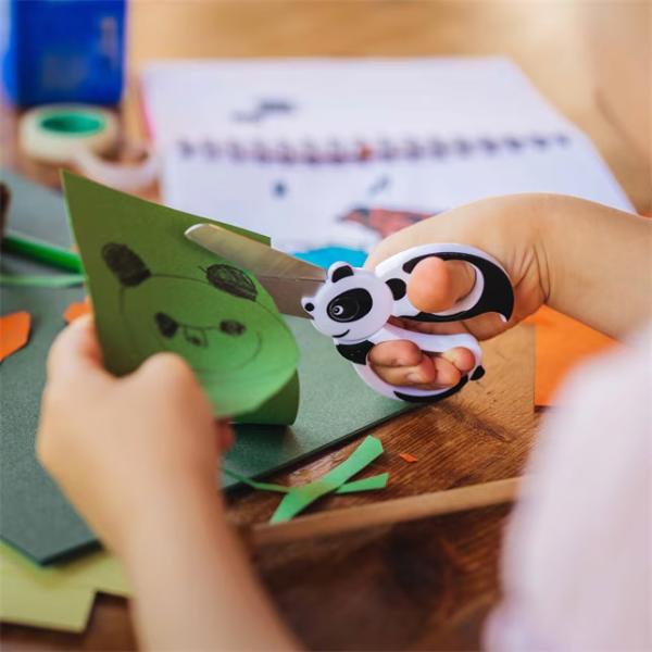 Fiskars Animals Kinderschere 13cm Motiv Panda 4+